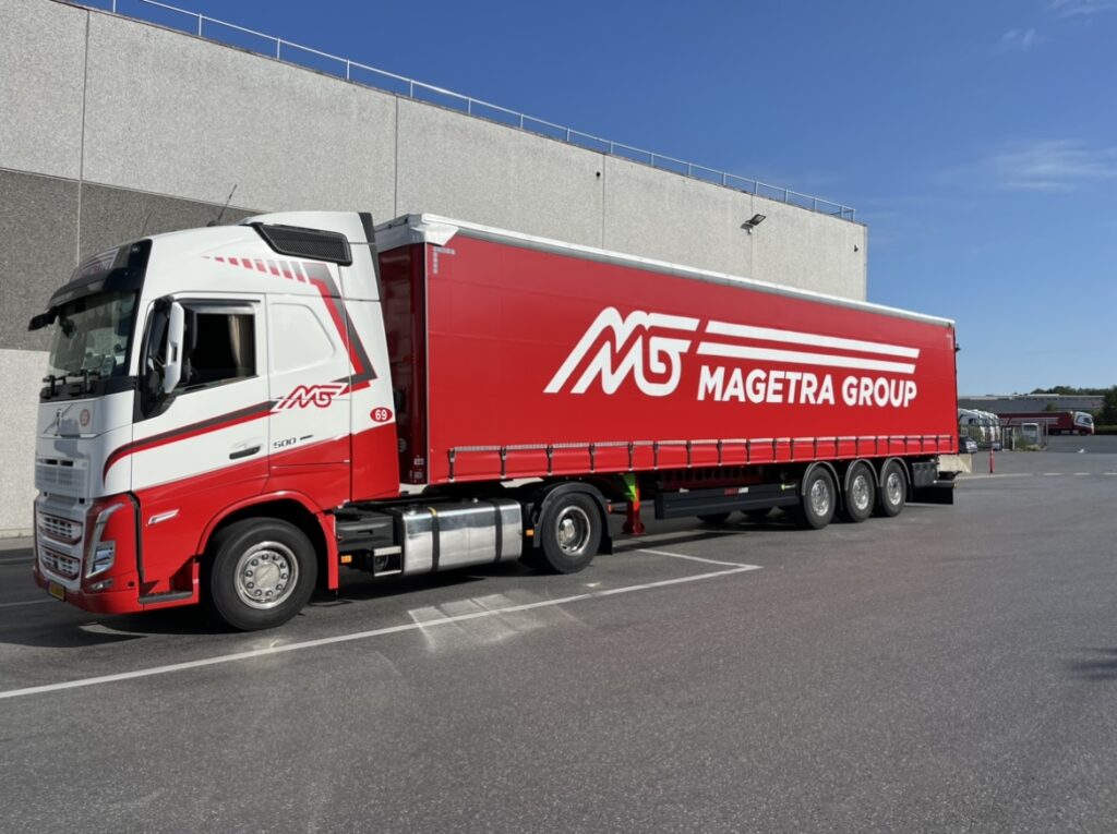 Image representing the following solution: Road transport